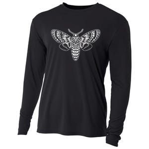 Death Head Moth Cooling Performance Long Sleeve Crew