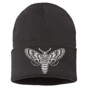 Death Head Moth Sustainable Knit Beanie