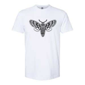 Death Head Moth Softstyle CVC T-Shirt