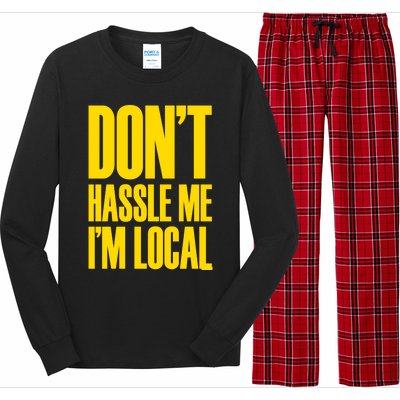 DonT Hassle Me Long Sleeve Pajama Set