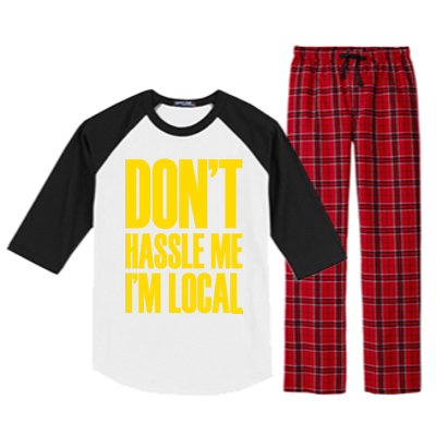 DonT Hassle Me Raglan Sleeve Pajama Set