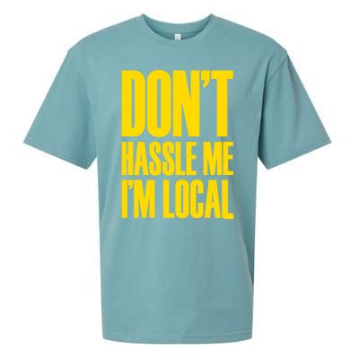 DonT Hassle Me Sueded Cloud Jersey T-Shirt