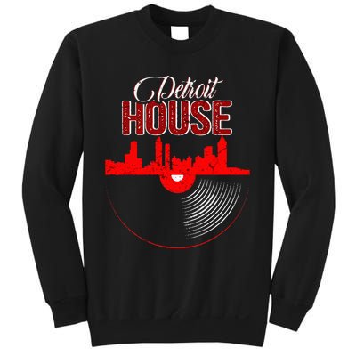 Detroit House Music Vinyl LP Sweatshirt