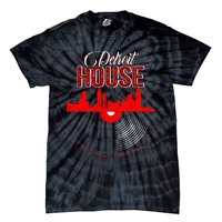 Detroit House Music Vinyl LP Tie-Dye T-Shirt