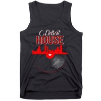 Detroit House Music Vinyl LP Tank Top