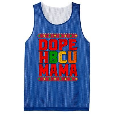 Dope Hbcu Mama Historical Black College Mom Cute Gift Mesh Reversible Basketball Jersey Tank