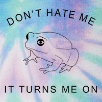 Don’T Hate Me It Turns Me On Funny Frog Meme Legacy Tie Dye Trucker Hat
