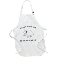 Don’T Hate Me It Turns Me On Funny Frog Meme Apron