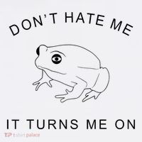 Don’T Hate Me It Turns Me On Funny Frog Meme Mesh Reversible Basketball Jersey Tank