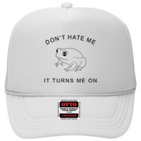 Don’T Hate Me It Turns Me On Funny Frog Meme Hat