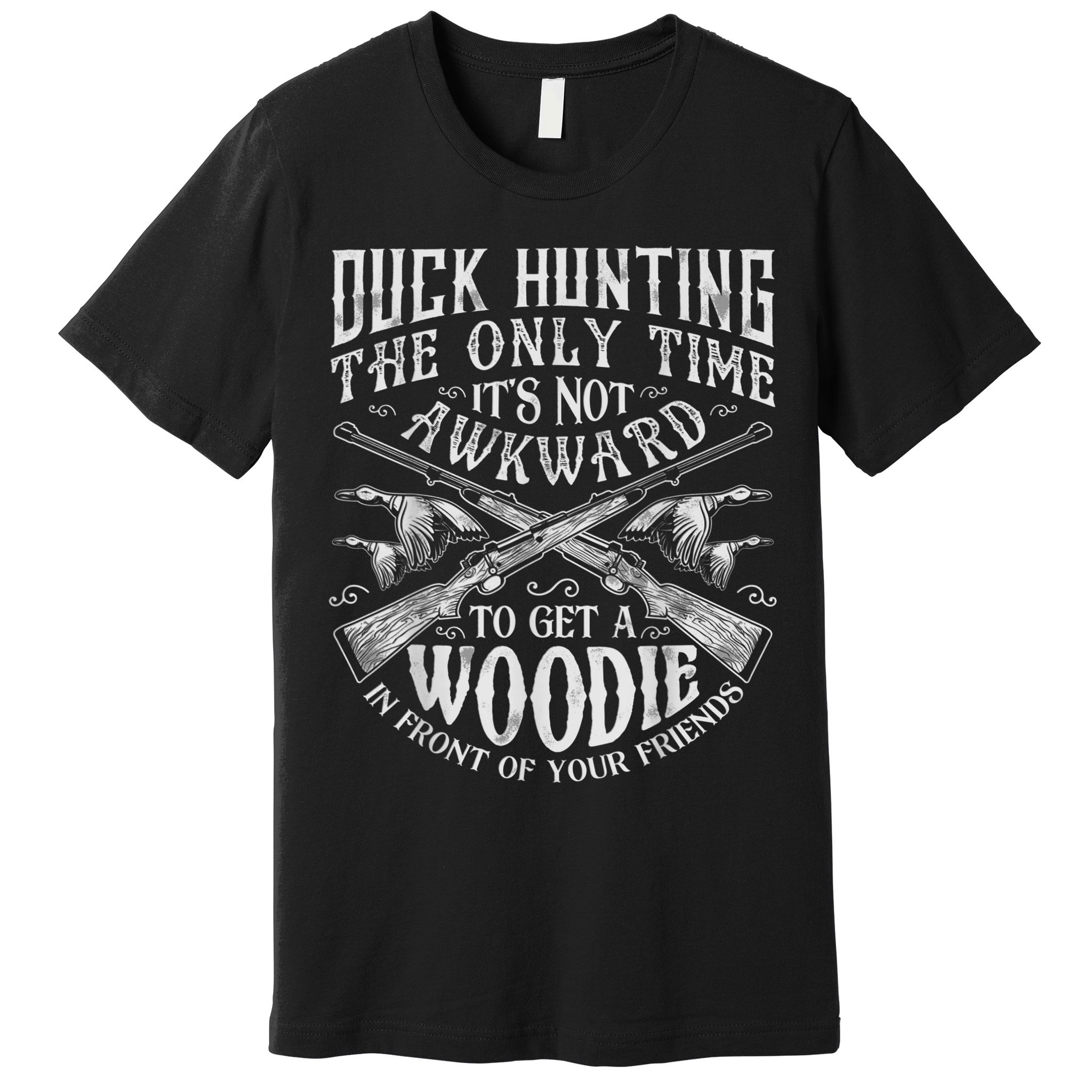 Duck Hunting Men Women Funny Hunter Friends Premium T-Shirt