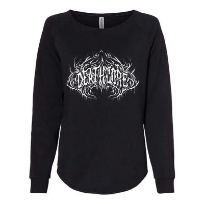 Deathcore Heavy Metal Womens California Wash Sweatshirt