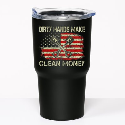 Dirty Hands Make Clean Money Funny Repair Mechanic Tumbler