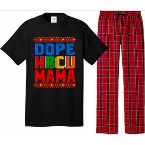 Dope Hbcu Mama Historically Black College Mom Great Gift Pajama Set