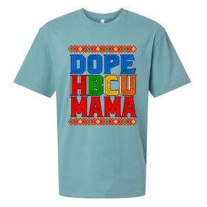 Dope Hbcu Mama Historically Black College Mom Great Gift Sueded Cloud Jersey T-Shirt