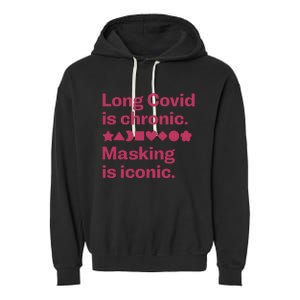 Dalia Hasan Md Long Covid Is Chronic Masking Is Iconic Garment-Dyed Fleece Hoodie