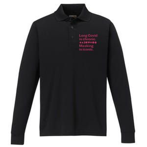 Dalia Hasan Md Long Covid Is Chronic Masking Is Iconic Performance Long Sleeve Polo