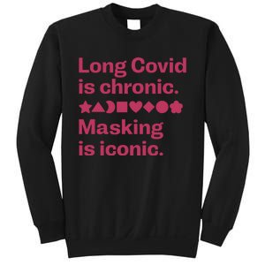 Dalia Hasan Md Long Covid Is Chronic Masking Is Iconic Sweatshirt