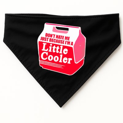 Don't Hate Me Because I'm A Little Cooler USA-Made Doggie Bandana