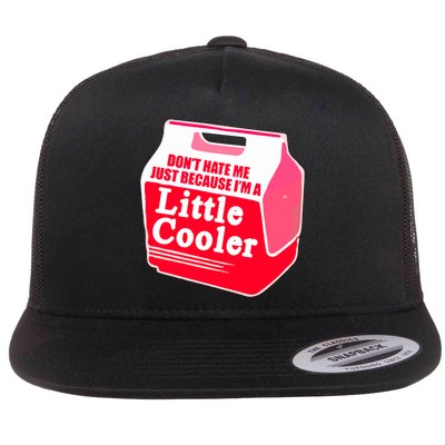 Don't Hate Me Because I'm A Little Cooler Flat Bill Trucker Hat