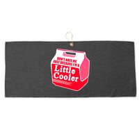Don't Hate Me Because I'm A Little Cooler Large Microfiber Waffle Golf Towel