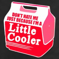 Don't Hate Me Because I'm A Little Cooler Golf Towel