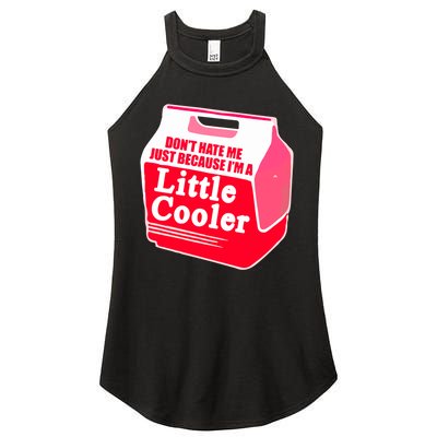 Don't Hate Me Because I'm A Little Cooler Women's Perfect Tri Rocker Tank