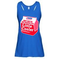 Don't Hate Me Because I'm A Little Cooler Ladies Essential Flowy Tank
