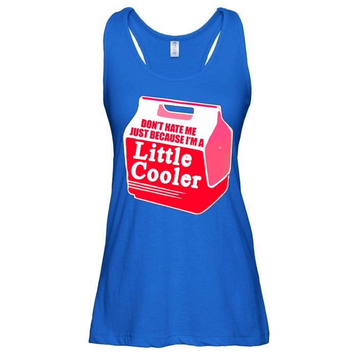 Don't Hate Me Because I'm A Little Cooler Ladies Essential Flowy Tank
