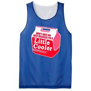 Don't Hate Me Because I'm A Little Cooler Mesh Reversible Basketball Jersey Tank