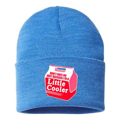 Don't Hate Me Because I'm A Little Cooler Sustainable Knit Beanie