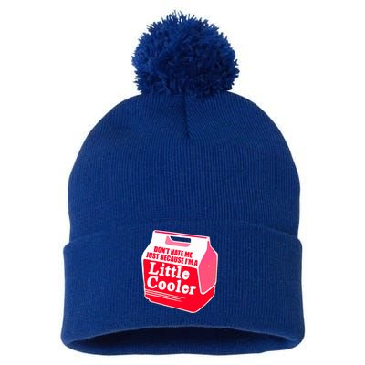 Don't Hate Me Because I'm A Little Cooler Pom Pom 12in Knit Beanie