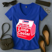 Don't Hate Me Because I'm A Little Cooler Women's V-Neck T-Shirt