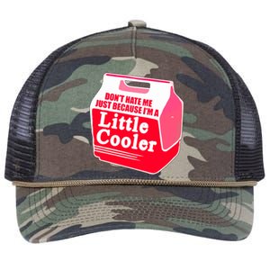 Don't Hate Me Because I'm A Little Cooler Retro Rope Trucker Hat Cap