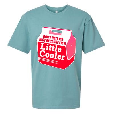 Don't Hate Me Because I'm A Little Cooler Sueded Cloud Jersey T-Shirt