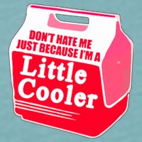 Don't Hate Me Because I'm A Little Cooler Sueded Cloud Jersey T-Shirt