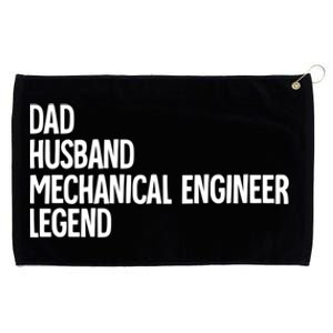 Dad Husband Mechanical Engineer Gift Grommeted Golf Towel