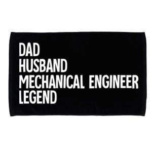 Dad Husband Mechanical Engineer Gift Microfiber Hand Towel