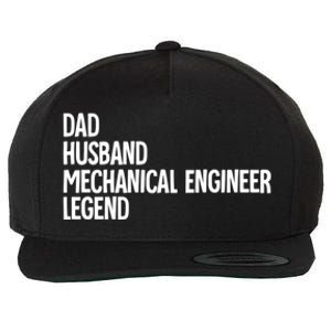 Dad Husband Mechanical Engineer Gift Wool Snapback Cap