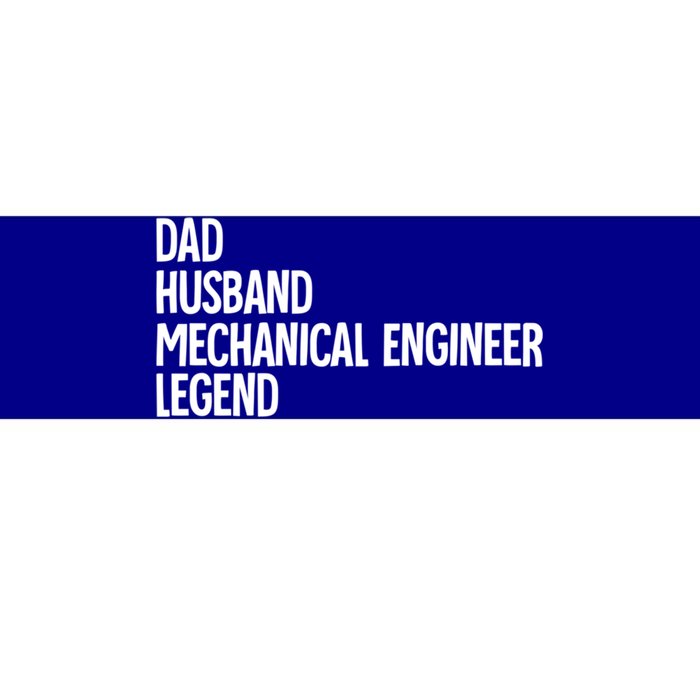 Dad Husband Mechanical Engineer Gift Bumper Sticker