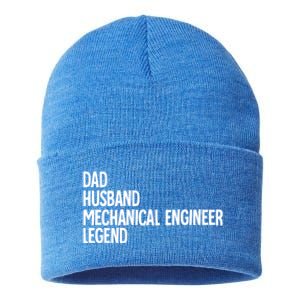 Dad Husband Mechanical Engineer Gift Sustainable Knit Beanie