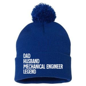 Dad Husband Mechanical Engineer Gift Pom Pom 12in Knit Beanie