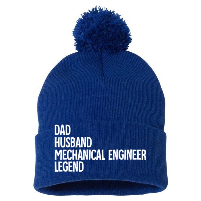 Dad Husband Mechanical Engineer Gift Pom Pom 12in Knit Beanie