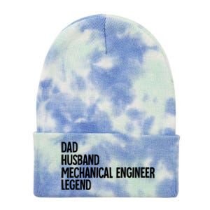 Dad Husband Mechanical Engineer Gift Tie Dye 12in Knit Beanie