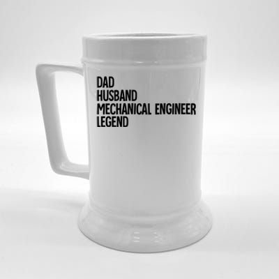 Dad Husband Mechanical Engineer Gift Beer Stein