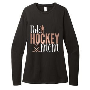 Dek Hockey Mom Support Deck Hockey Street Hockey Mom Gift Womens CVC Long Sleeve Shirt