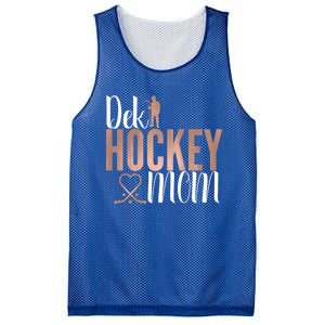 Dek Hockey Mom Support Deck Hockey Street Hockey Mom Gift Mesh Reversible Basketball Jersey Tank