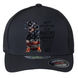 Dachshund Happy Mother's Day To My Amazing Mommy Flexfit Unipanel Trucker Cap