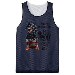 Dachshund Happy Mother's Day To My Amazing Mommy Mesh Reversible Basketball Jersey Tank