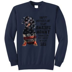 Dachshund Happy Mother's Day To My Amazing Mommy Tall Sweatshirt